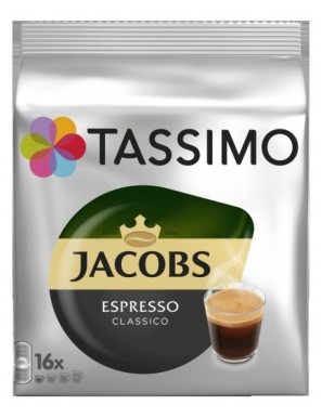Tassimo Jacobs Espresso Classico Kawa 1184g 16kap