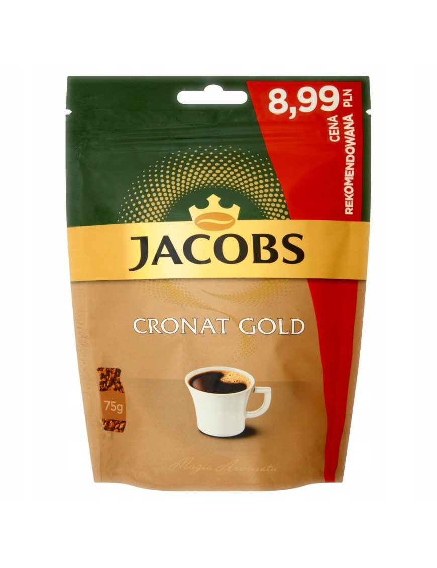 Jacobs Cronat Gold Kawa rozpuszczalna 75 g