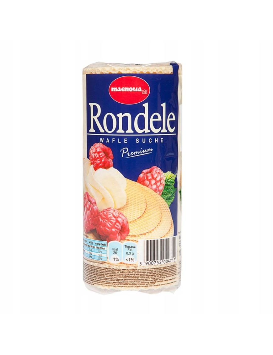 Wafle suche okrągłe Rondele 100g MAGNOLIA