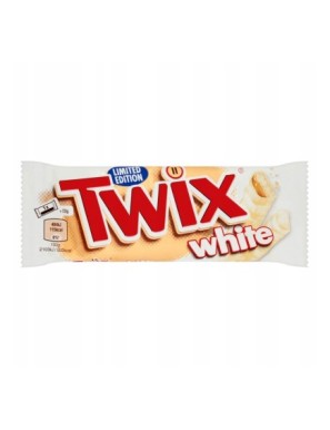 Twix White oblane karmelem i białą czekoladą