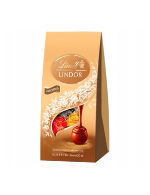 Lindt Lindor Praliny w mlecznej białej i gorzkiej