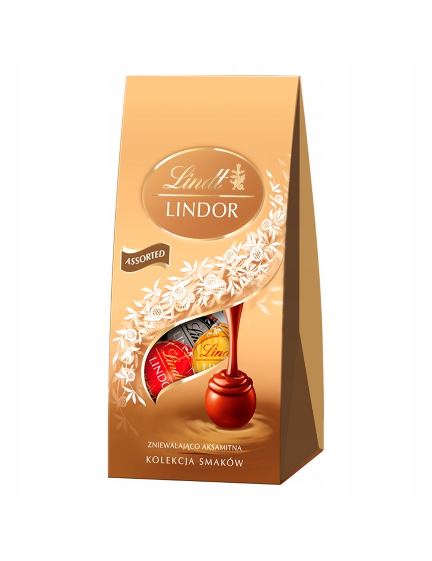 Lindt Lindor Praliny w mlecznej białej i gorzkiej