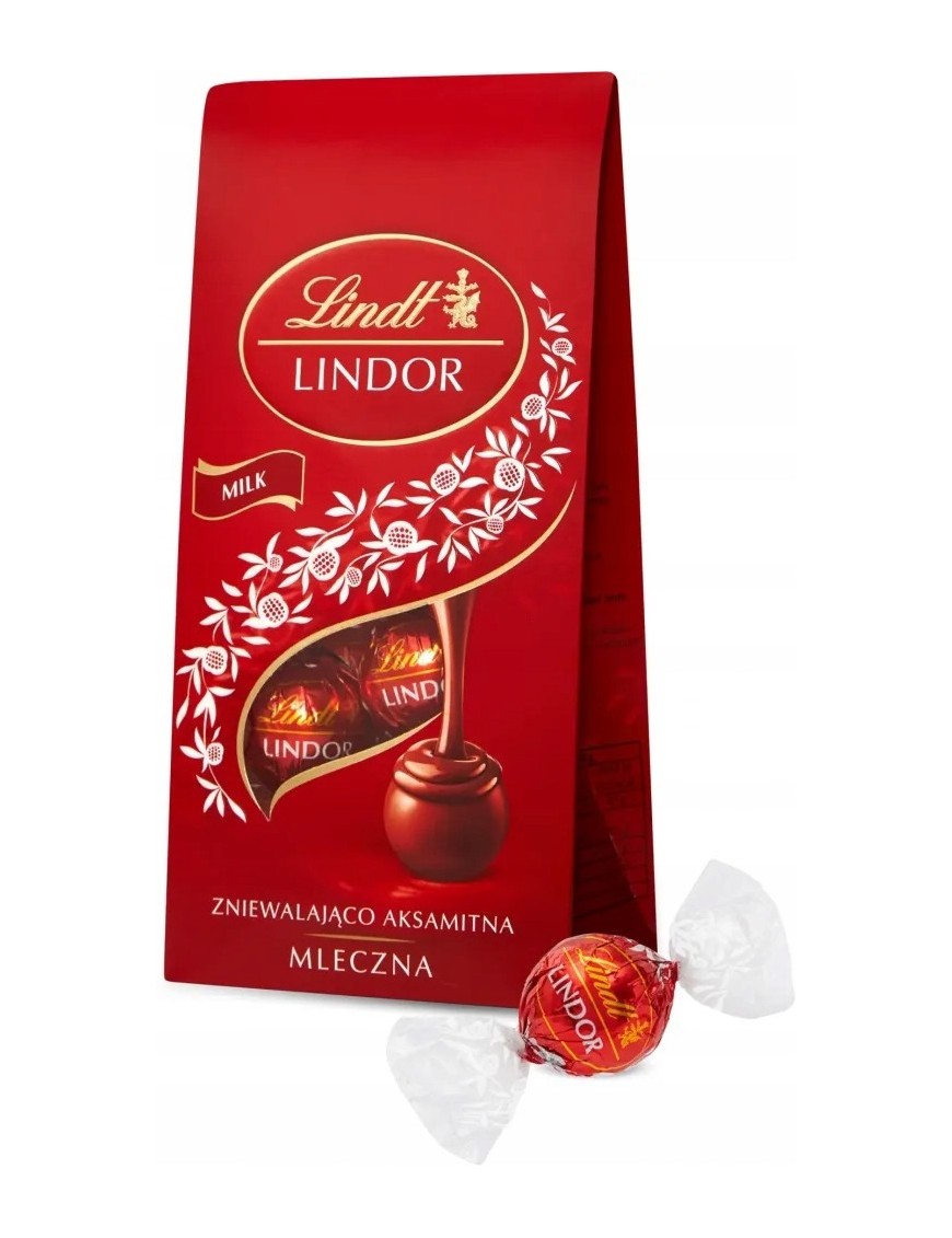 Lindt Lindor Praliny z czekolady mlecznej 100 g