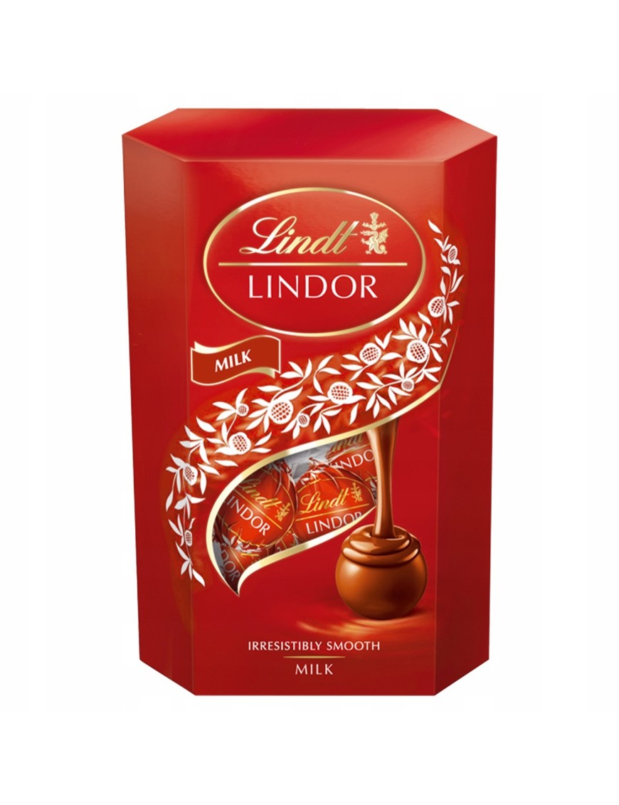 Lindt Lindor Praliny z czekolady mlecznej 200 g
