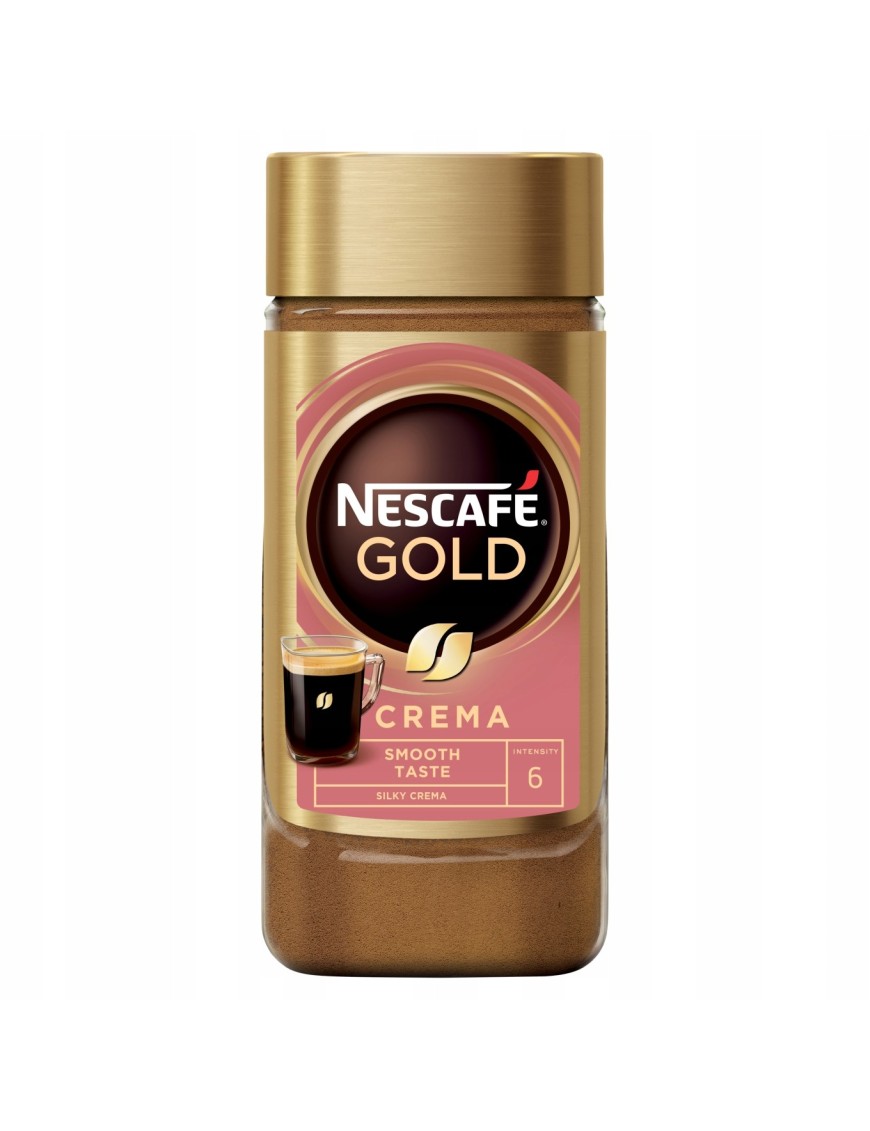 Nescafé Gold Crema Kawa rozpuszczalna 200 g