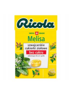 Ricola Szwajcarskie cukierki ziołowe melisa 275 g