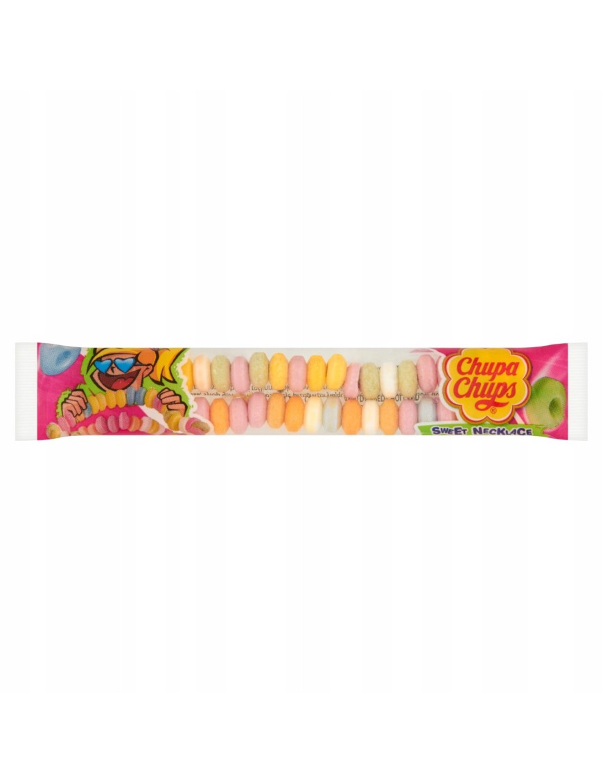 Chupa Chups Sweet Neklace Cukierki pudrowe 177 g