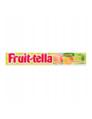 Fruittella Kwaśne cukierki do żucia cytrusowy mix