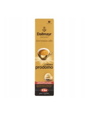 Dallmayr Crema Prodomo Mielona kawa palona w kapsułkach 10 x 7,8 g