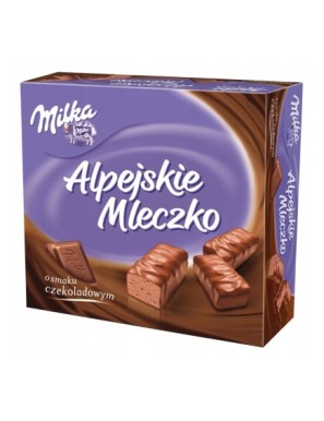 Milka Alpejskie Mleczko o smaku czekoladowym 330 g