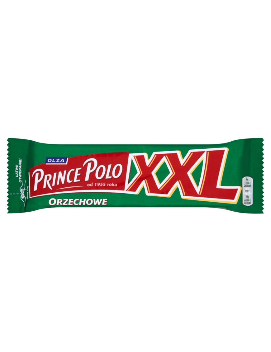 Olza Prince Polo XXL Orzechowe Kruchy wafelek 50g