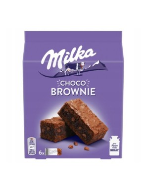 Milka Choco Brownie Ciastka z czekoladą 150g 6x25g