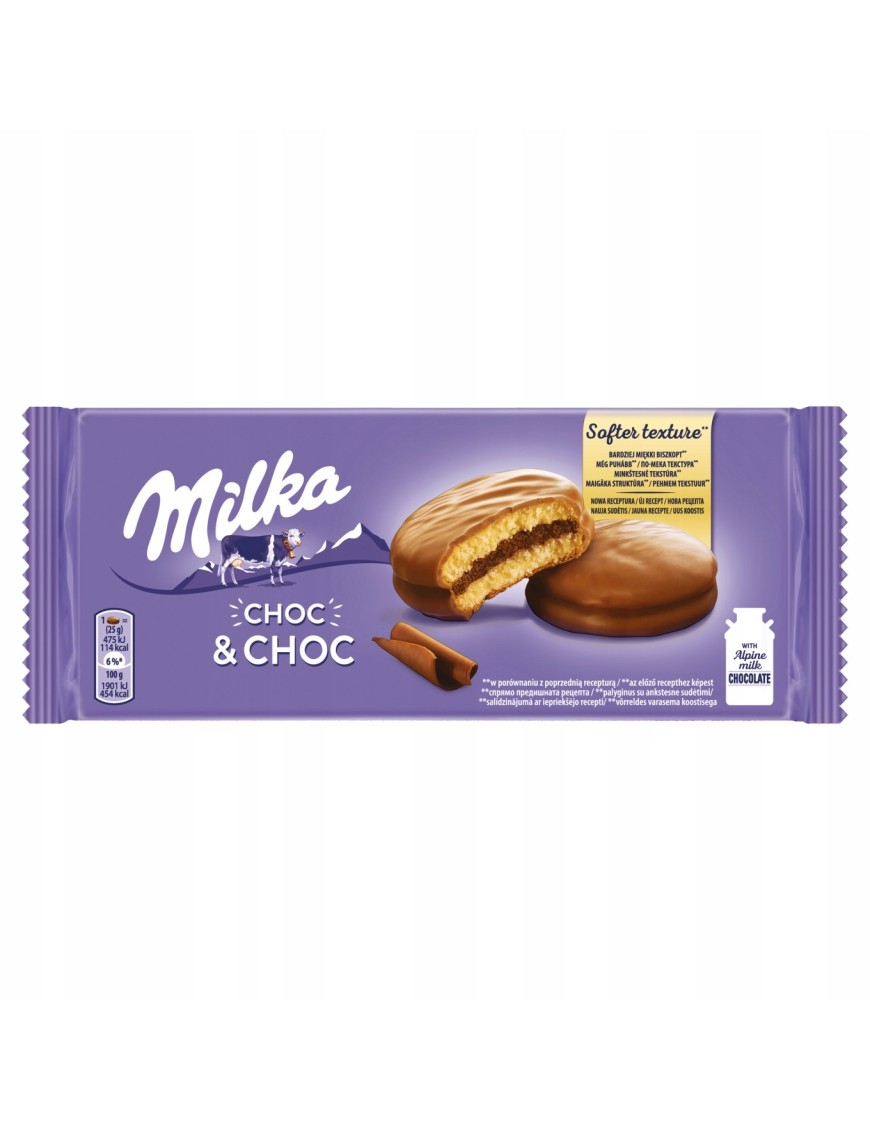 Milka Choc & Choc nadzieniem kakaowym 150 g