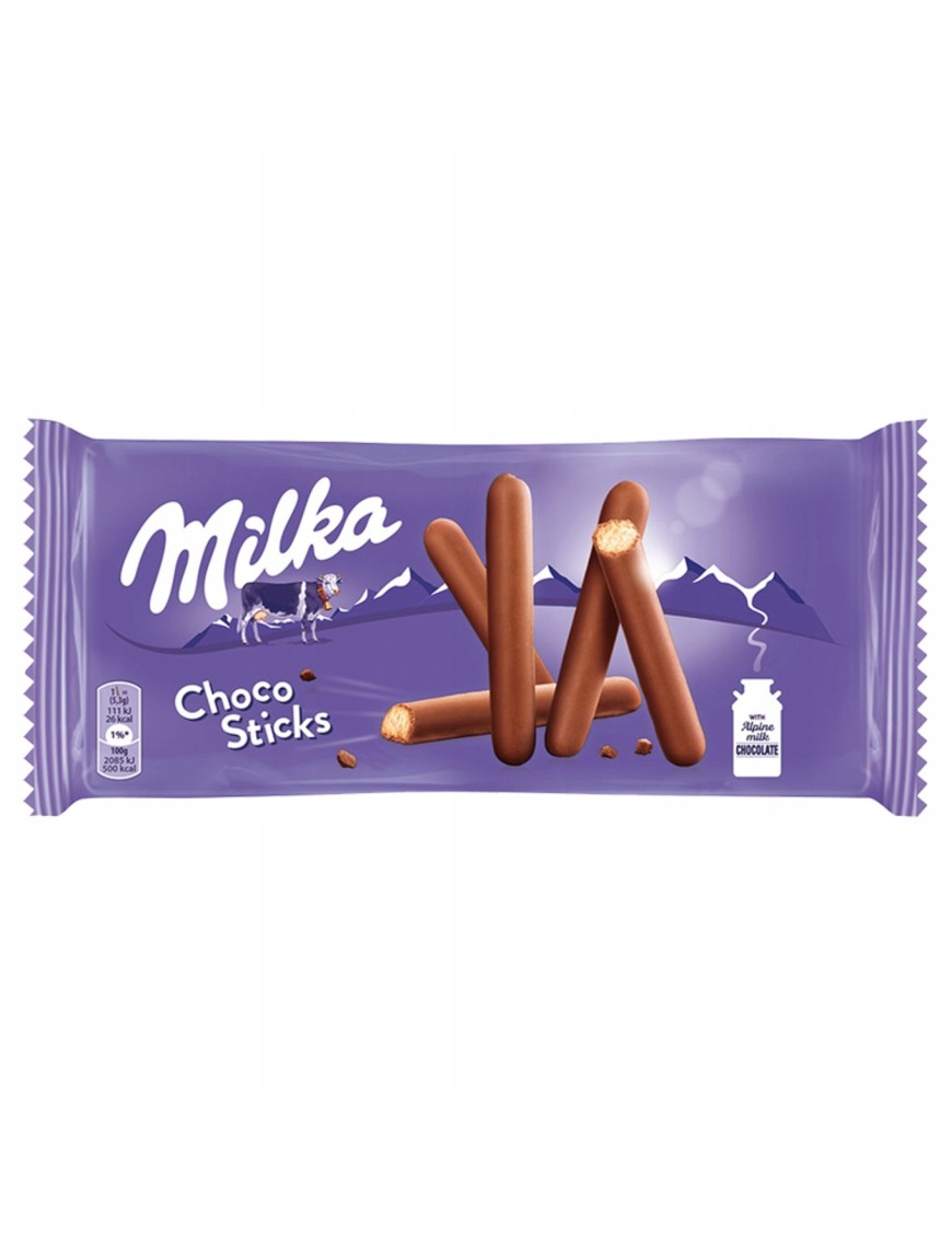 Milka Choco Sticks oblane czekoladą mleczną 112 g