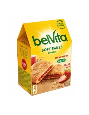 belVita Breakfast z nadzieniem truskawkowym 250 g