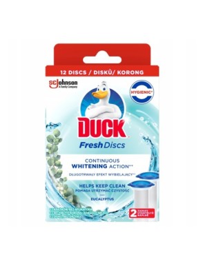 Duck Fresh Eukaliptus Duo- żelowe krążki zapas x2