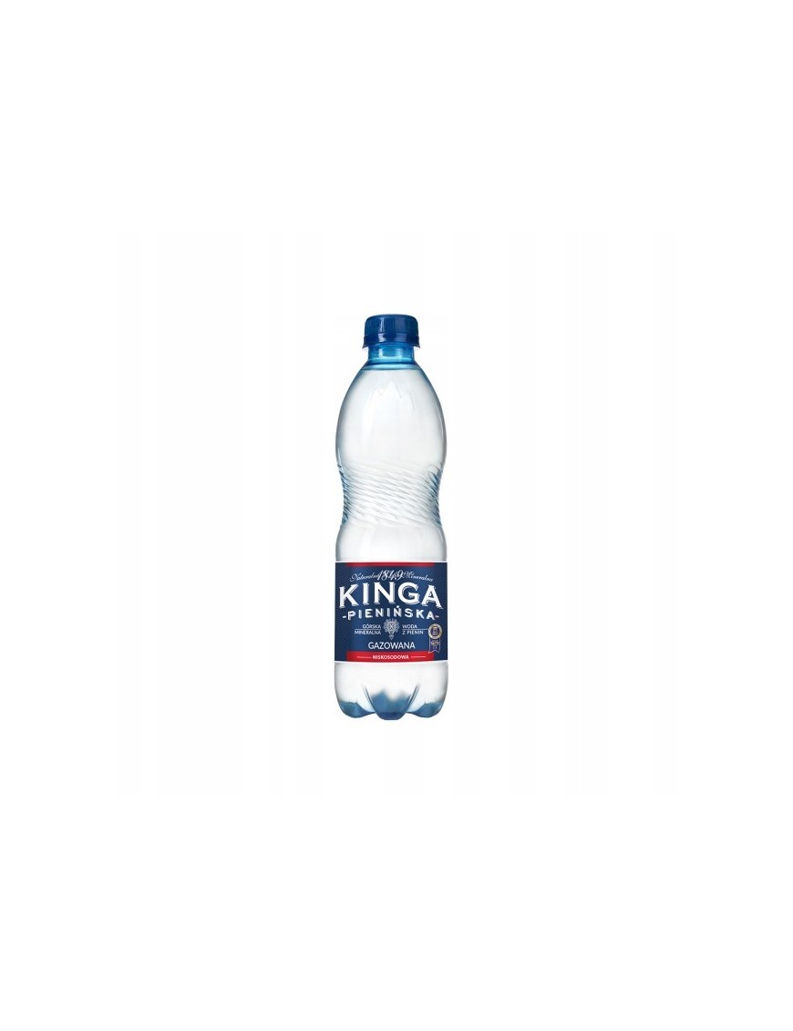 Kinga Pienińska Naturalna Woda 500 ml - gazowana