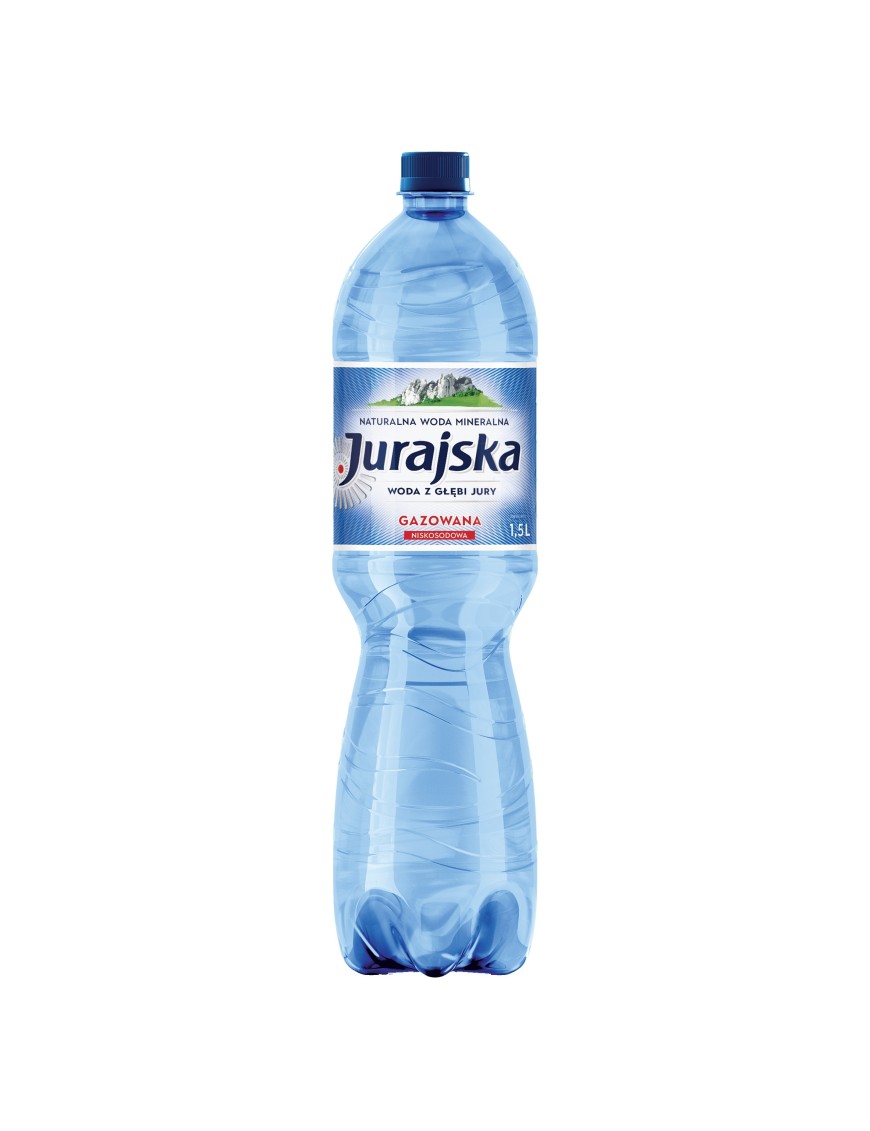 Jurajska Naturalna woda mineralna gazowana 1,5 l