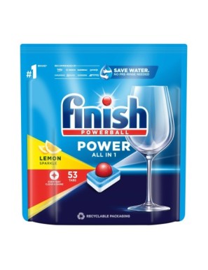 FINISH Tabletki zmywarka Power All-in-1 53 lemon