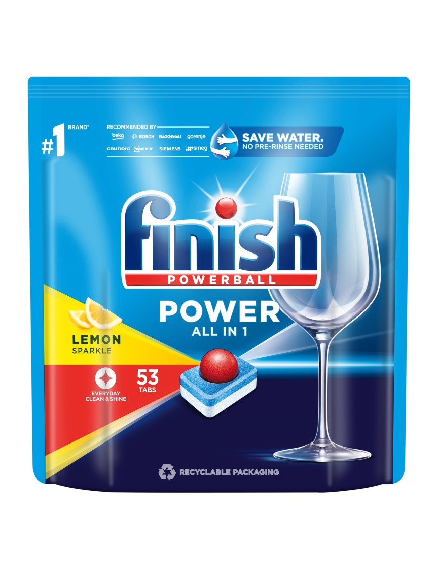 FINISH Tabletki zmywarka Power All-in-1 53 lemon