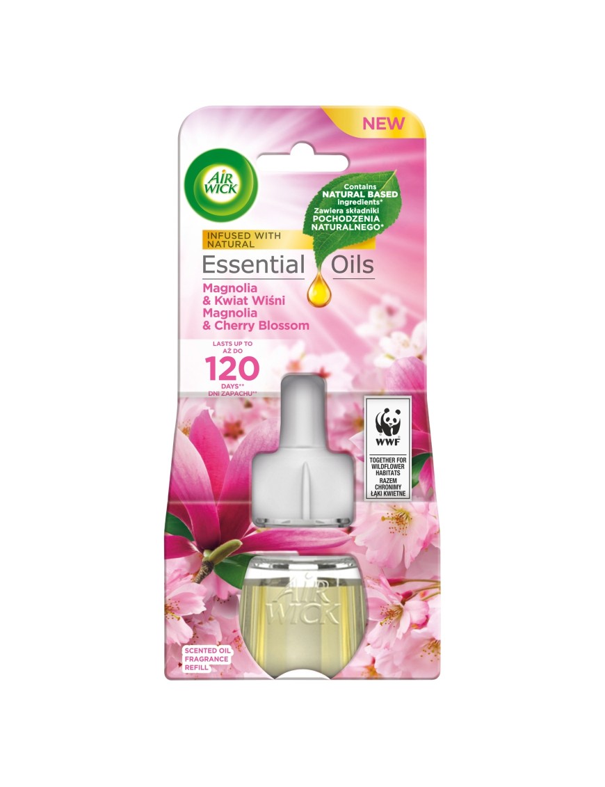 Air Wick Elektr Magnolia i Kwiat Wiśni 19 ml Wkład