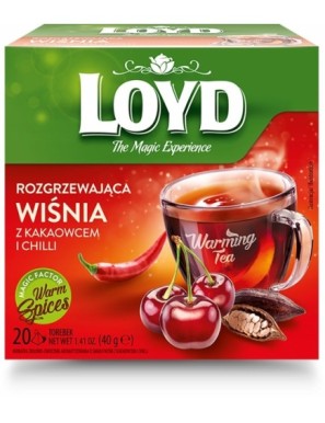 Loyd Herbatka Rozgrzewająca Wiśnia & Chilli