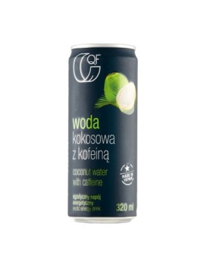 Qf woda kokosowa z kofeiną 320ml