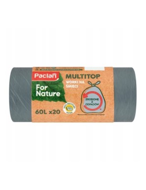 Paclan For Nature Multitop Worki na śmieci 60l 20