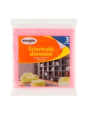 Grosik Ściereczki domowe 35 x 35 cm 3szt