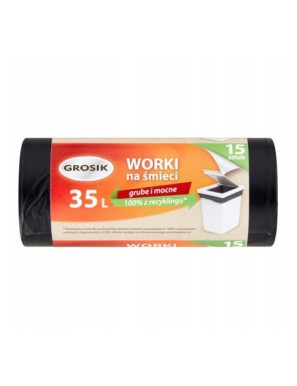 Grosik Worki na śmieci 35 l 15 szt