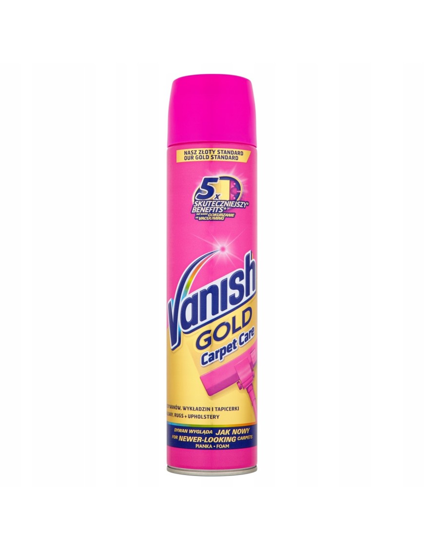 Vanishgold Carpet Care Pianka do dywanów wykładzin