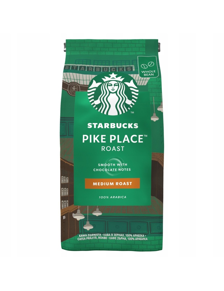 Starbucks Pike Place Roast Kawa ziarnista 200g