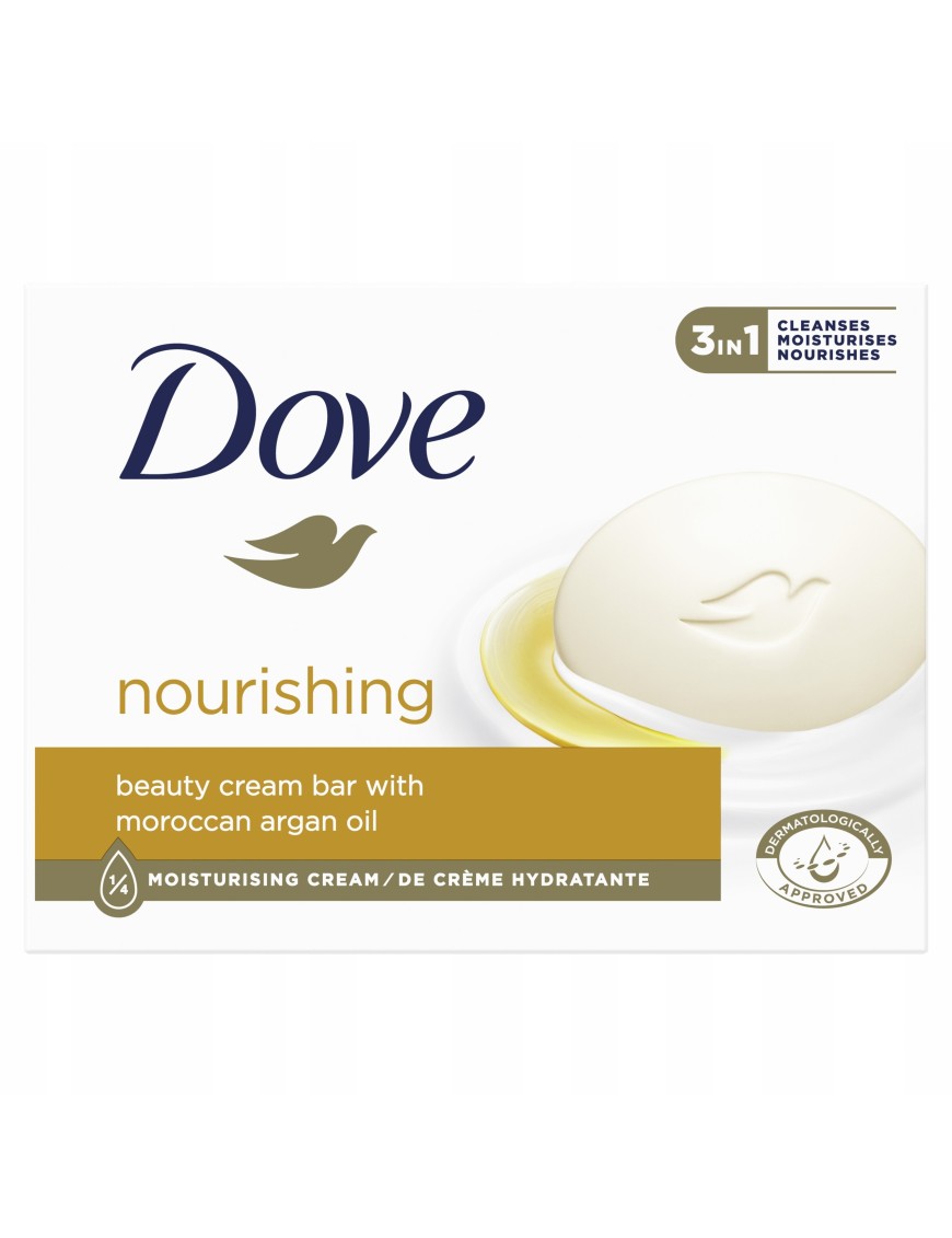 Kremowa Kostka myjąca Dove z Marokańskim Olejkiem