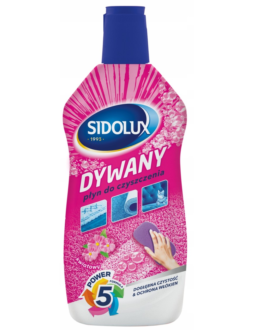 Sidolux Dywany Płyn do czyszczenia kwiatowy 500ml