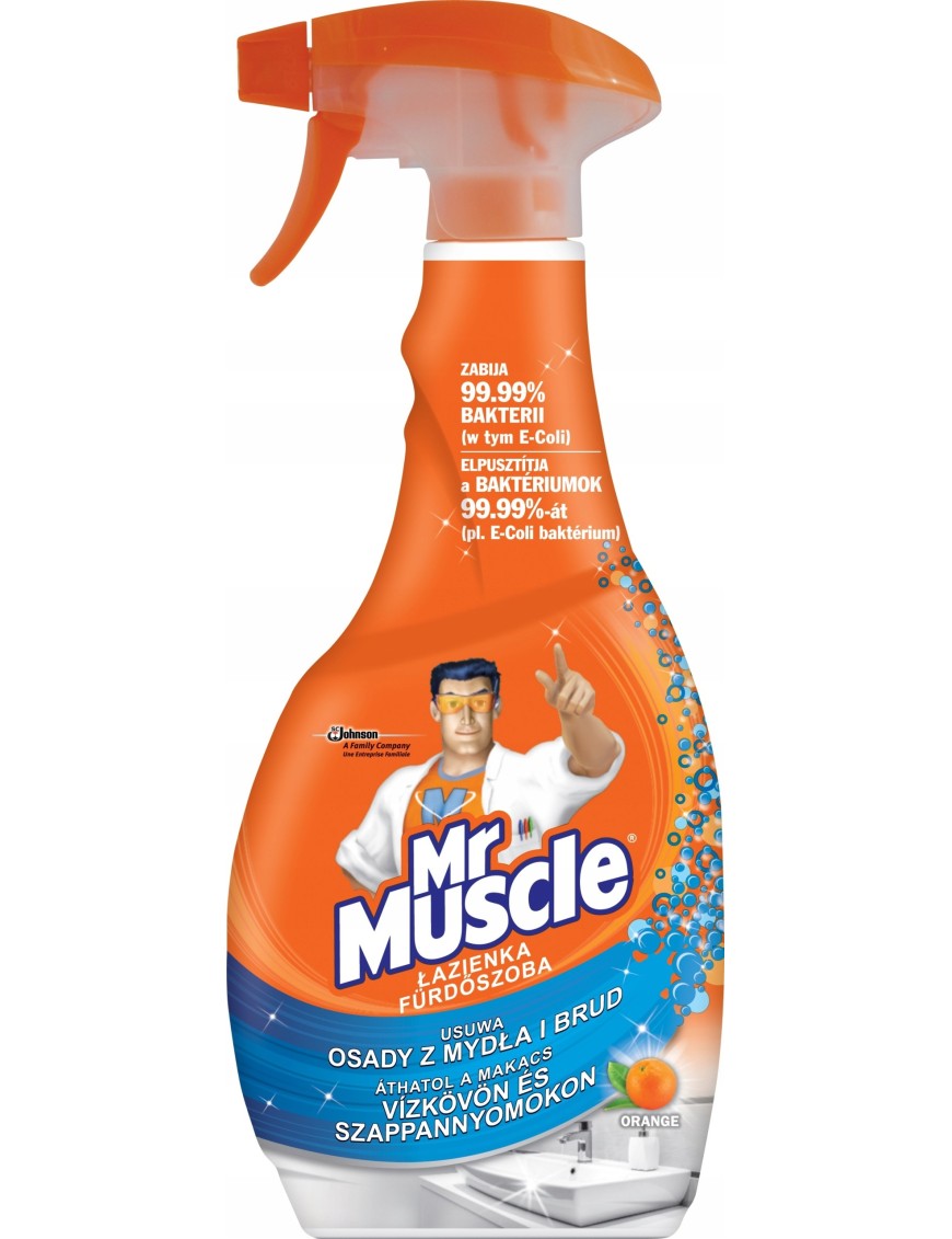 Mr Muscle Kuchnia- płyn do czyszczenia mandarynka