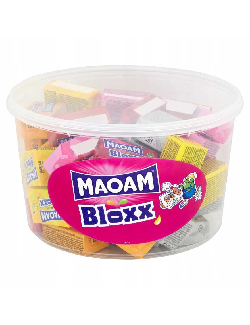 Gumy Owocowe Rozpuszczalne Maoam Bloxx 1100g