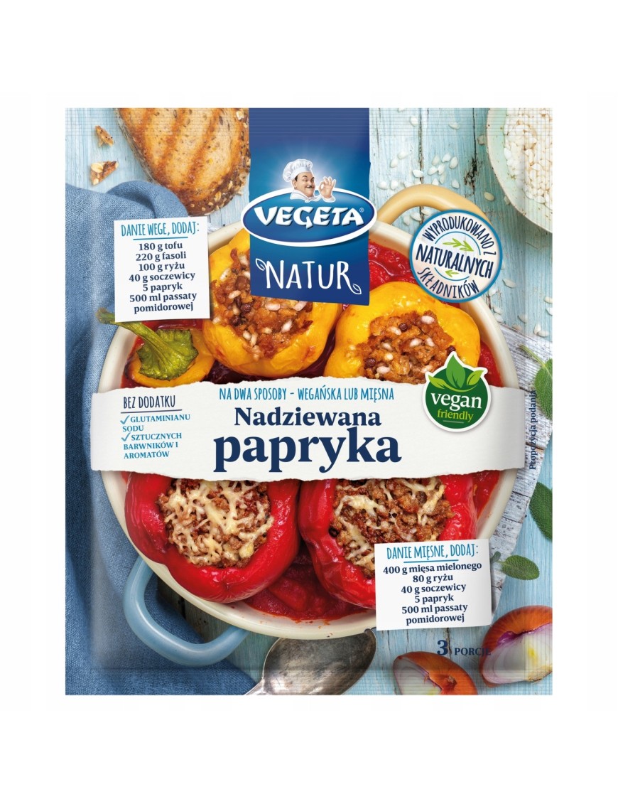 Vegeta Natur Mieszanka do dań nadziewana papryka