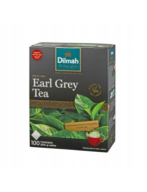 Cejlońska czarna herbata Earl Grey 100 x2g Dilmah