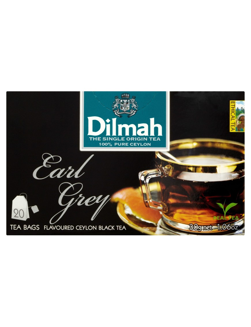 Dilmah Earl Grey Cejlońska czarna herbata 30 g 20