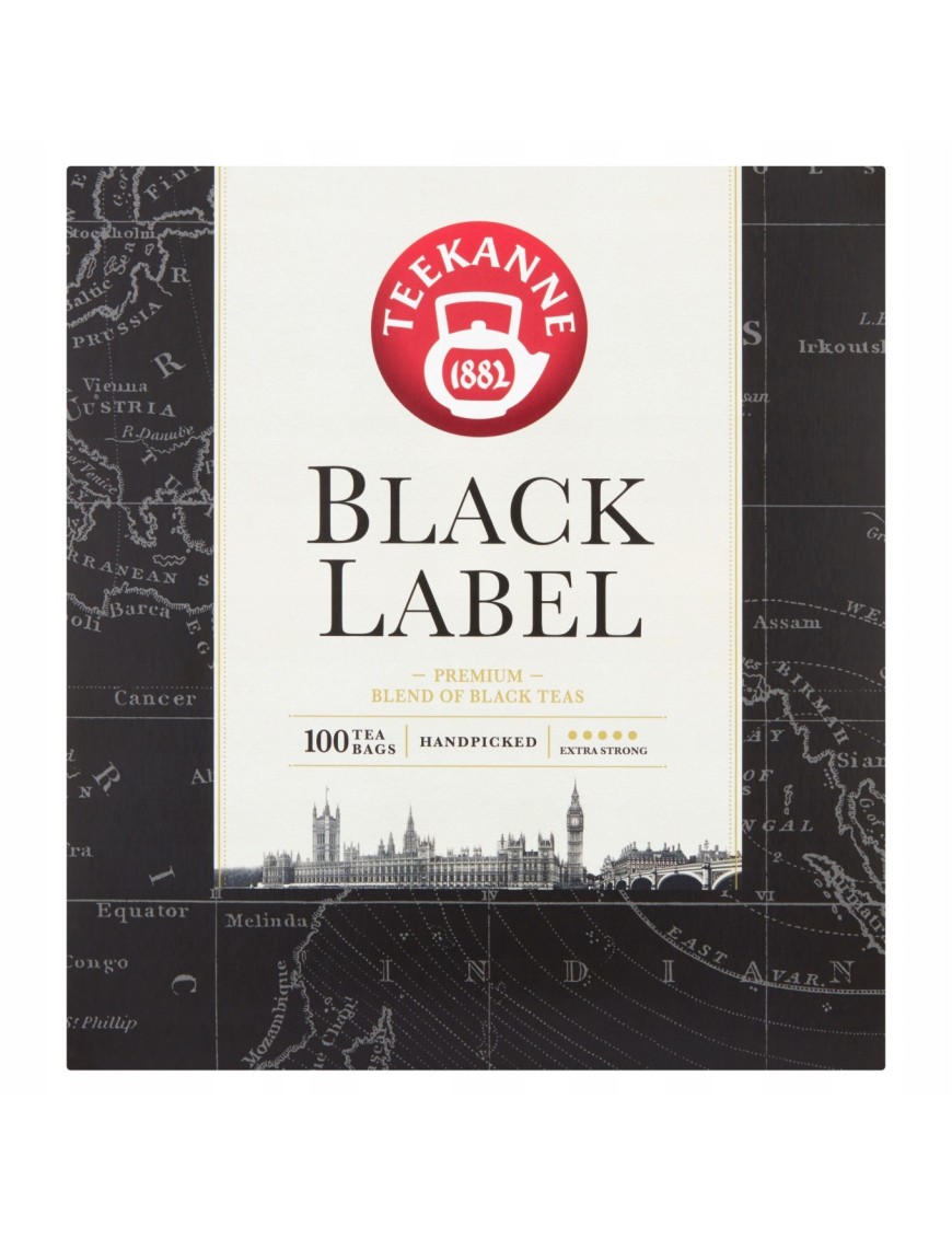 Teekanne Black Label Herbata czarna 200 g 100t
