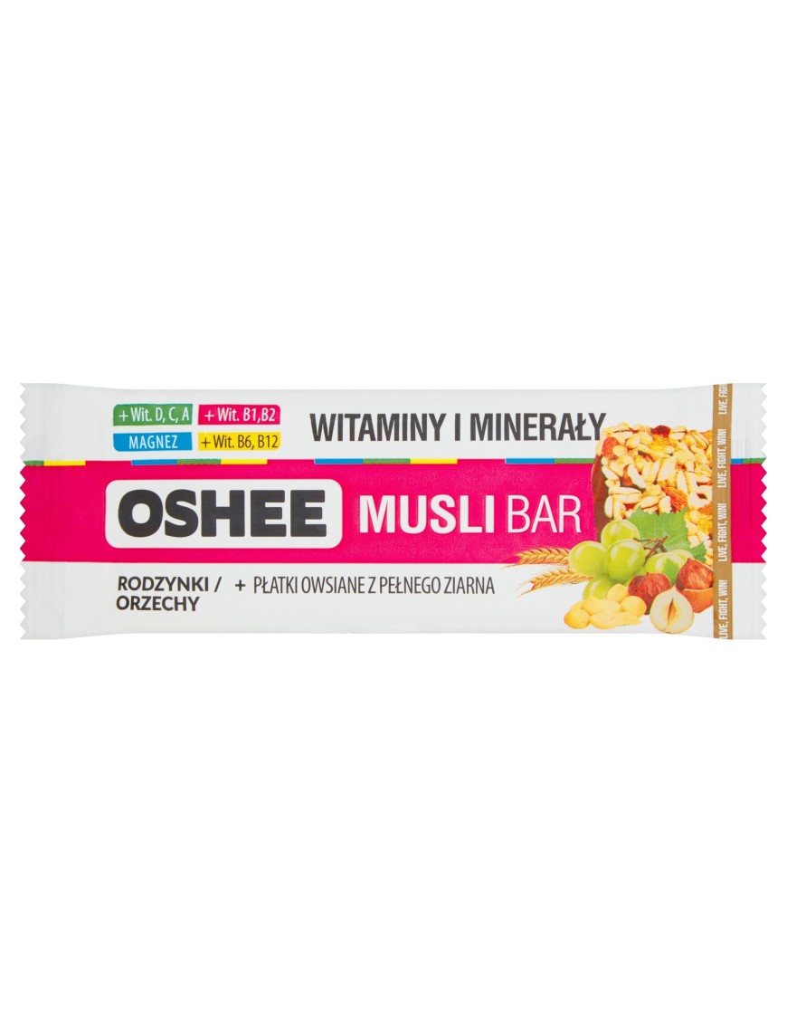 Oshee Musli Bar Suplement diety baton 40 g
