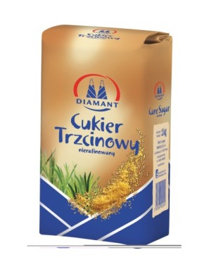 Diamant Cukier trzcinowy nierafinowany 1 kg