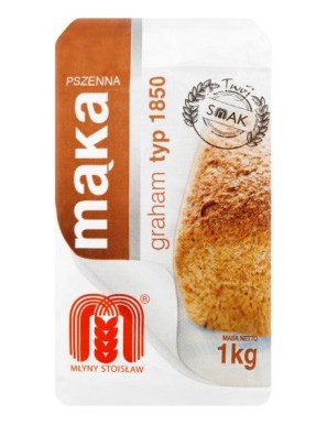 Młyny Stoisław Mąka pszenna graham typ 1850 1 kg