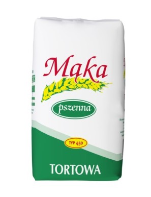 Polskie Młyny mąka pszenna typ 450 tortowa 1 kg