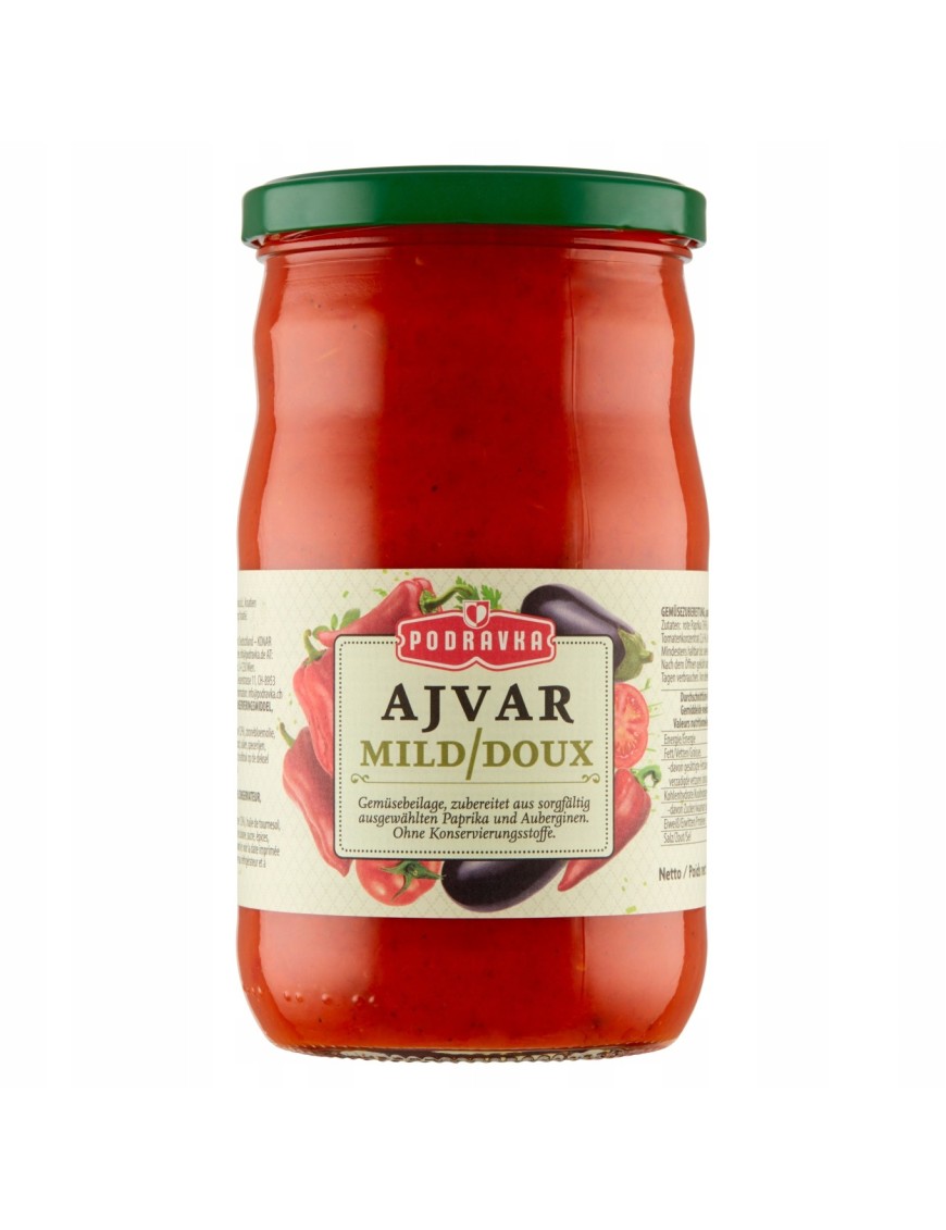 Podravka Ajvar łagodny 690 g