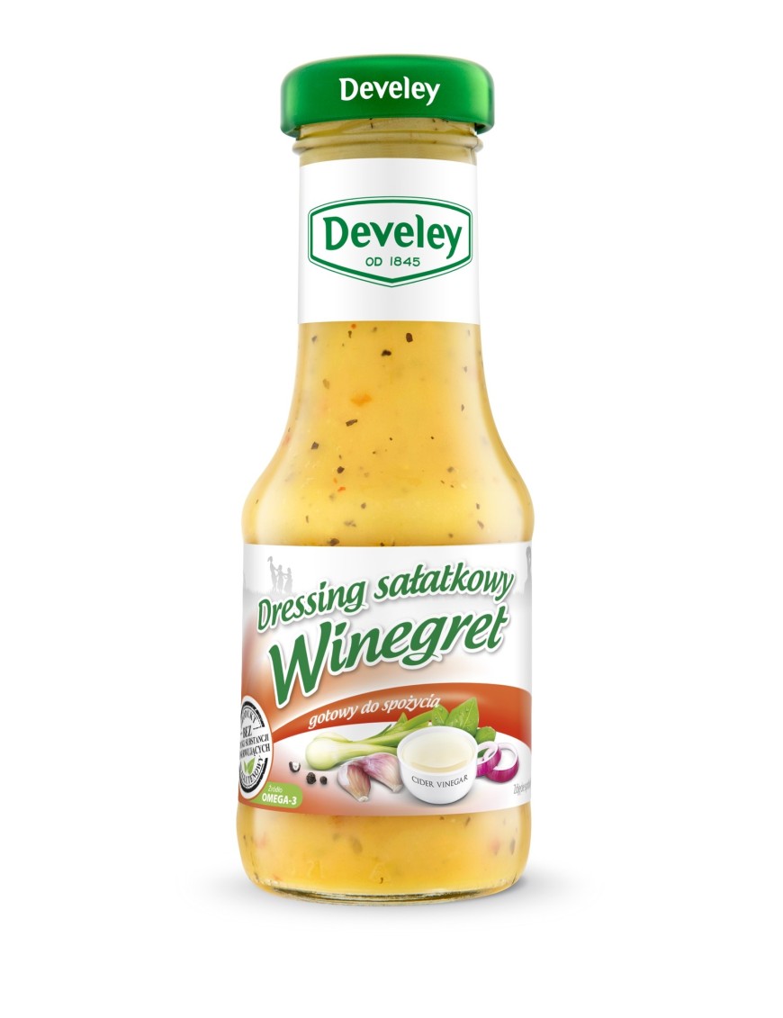 Develey Dressing sałatkowy winegret 200 ml