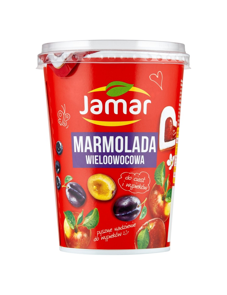 Jamar Marmolada wieloowocowa 600 g