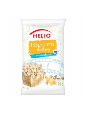 Helio Popcorn maślany do mikrofalówki 90 g