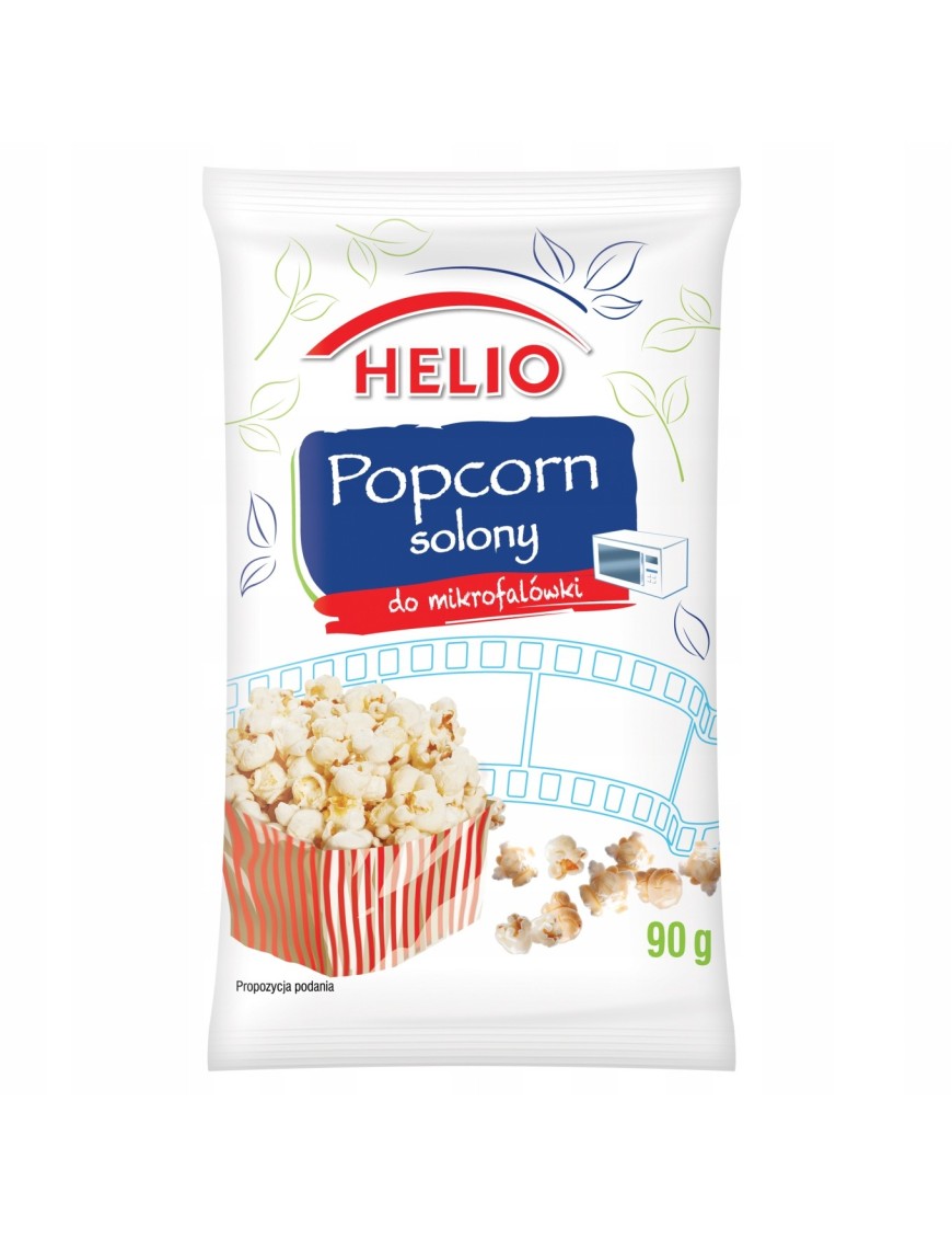 Helio Popcorn solony do mikrofalówki 90 g