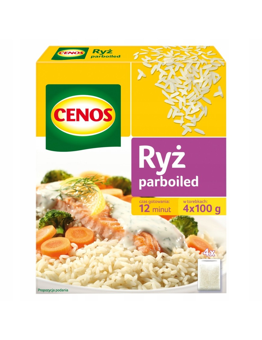 Cenos Ryż parboiled 400 g (4 x 100 g)